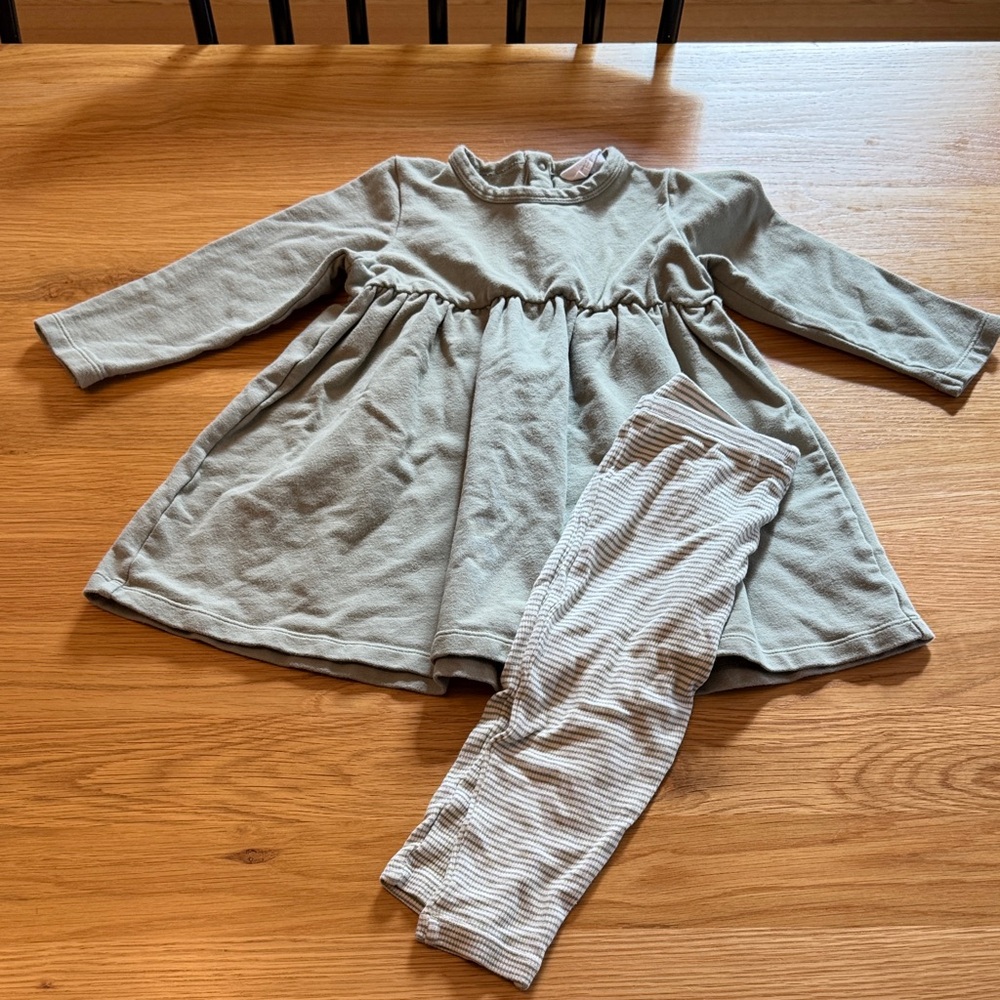 Angel Dear light green Kids Matching Set